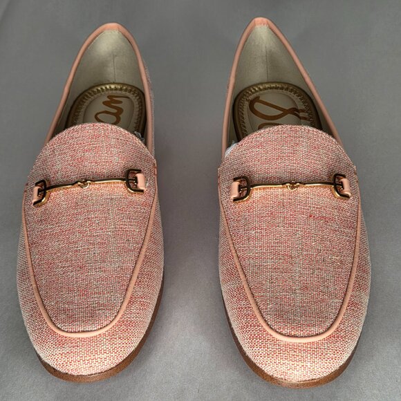 Sam Edelman Women's Loraine Pink Metlinen Flats Multiple Sizes - Picture 2 of 10